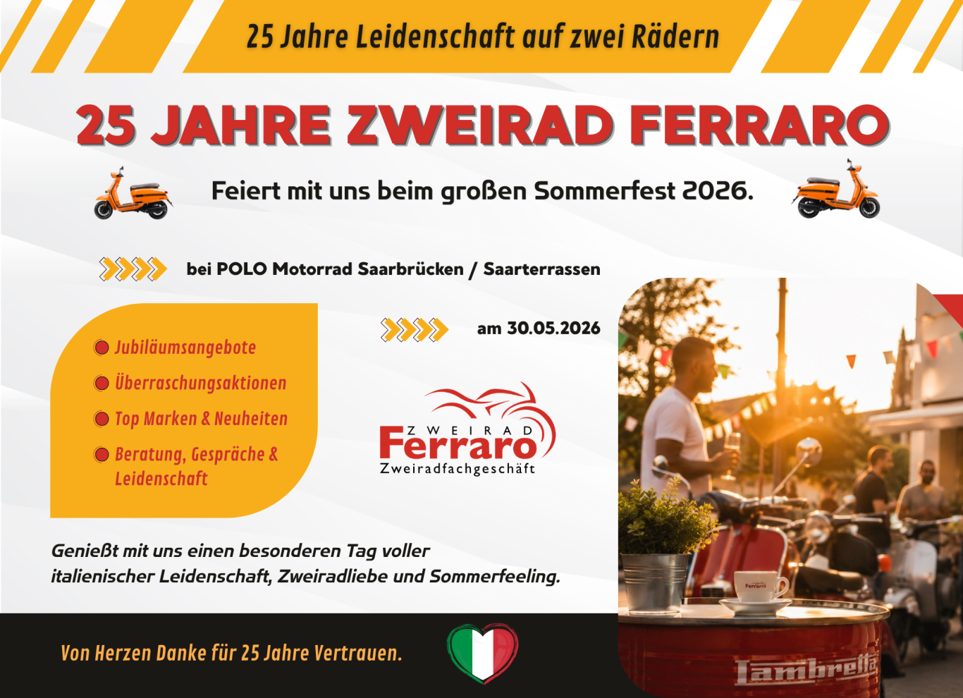 Lambretta Stützpunkthändler Saarland