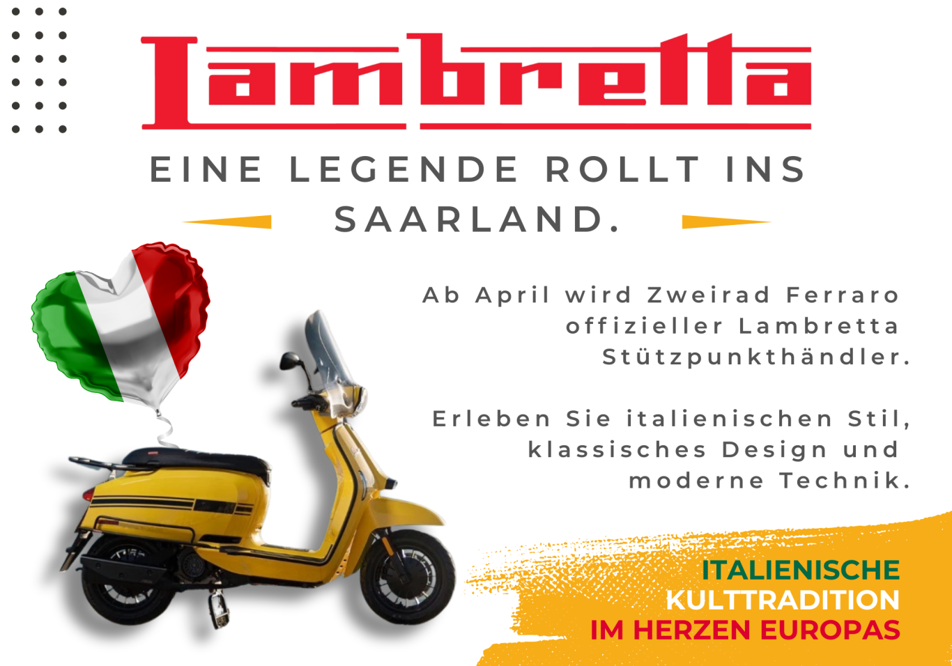 Lambretta Stützpunkthändler Saarland